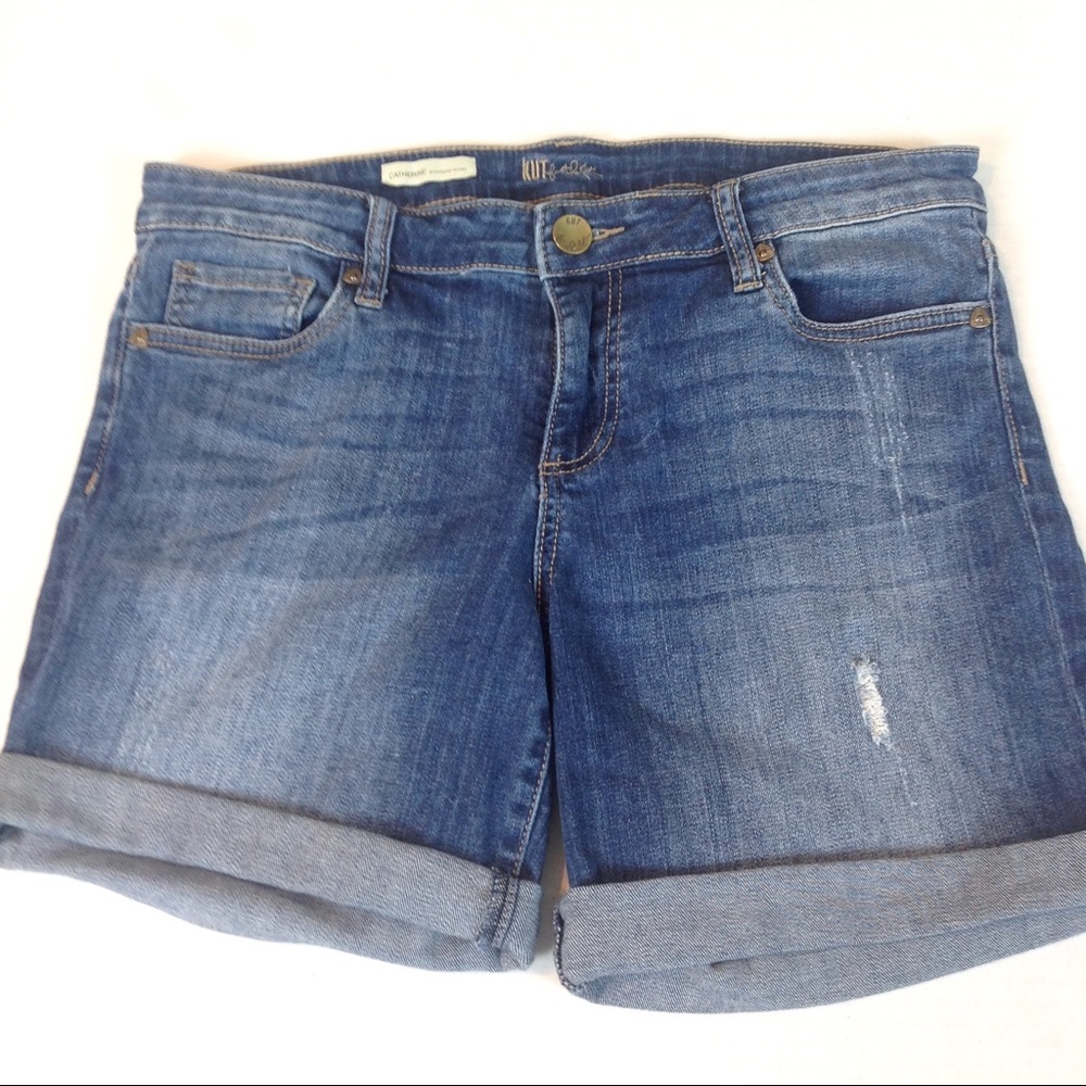 Kut Cathrerine Boyfriend Shorts - 33" Waist
